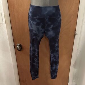 Danskin Women's Navy Tie-Dye Leggings